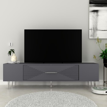 TV Stand Dekol1 - Anthracite, Silver Anthracite
Silver