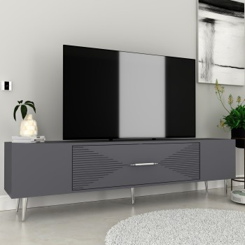 TV Stand Dekol1 - Anthracite, Silver Anthracite
Silver