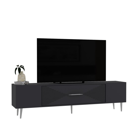 TV Stand Dekol1 - Anthracite, Silver Anthracite
Silver TV Stand Dekol1 - Anthracite, Silver Anthracite
Silver