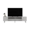 TV Stand Dekol1 - White, Silver White
Silver