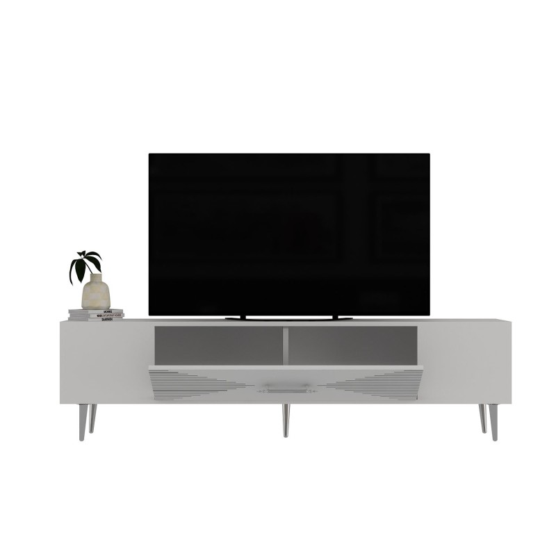 TV Stand Dekol1 - White, Silver White
Silver