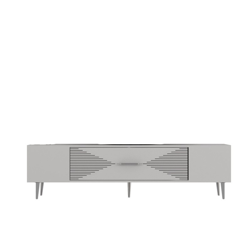 TV Stand Dekol1 - White, Silver White
Silver