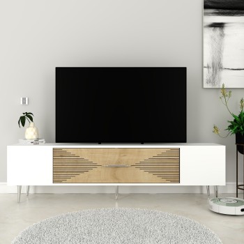 TV Stand Dekol1 - White, Sapphire Oak, Silver Sapphire Oak
White
Silver