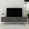 TV Stand Dekol2 - Anthracite, Gold Anthracite
Gold