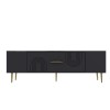 TV Stand Dekol2 - Anthracite, Gold Anthracite
Gold
