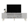 TV Stand Dekol2 - White, Gold White
Gold