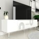 TV Stand Dekol2 - White, Silver White
Silver TV Stand Dekol2 - White, Silver White
Silver