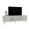 TV Stand Dekol2 - White, Silver White
Silver