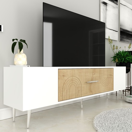 TV Stand Dekol2 - White, Sapphire Oak, Silver Sapphire Oak
White
Silver TV Stand Dekol2 - White, Sapphire Oak, Silver Sapphire Oak
White
Silver