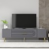 TV Stand Dekol3 - Anthracite, Gold Anthracite
Gold