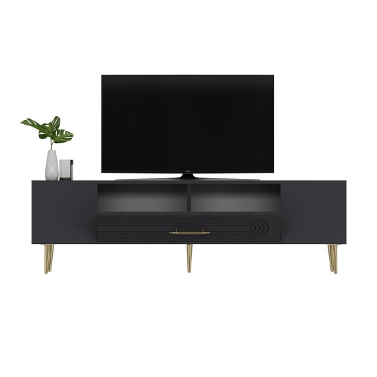 TV Stand Dekol3 - Anthracite, Gold Anthracite
Gold TV Stand Dekol3 - Anthracite, Gold Anthracite
Gold
