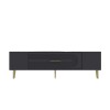 TV Stand Dekol3 - Anthracite, Gold Anthracite
Gold