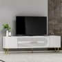 TV Stand Dekol3 - White, Gold White
Gold