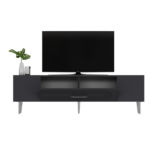 TV Stand Dekol3 - Anthracite, Silver Anthracite
Silver TV Stand Dekol3 - Anthracite, Silver Anthracite
Silver