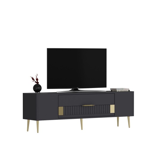 TV Stand Dekolp4 - Anthracite, Gold Anthracite
Gold TV Stand Dekolp4 - Anthracite, Gold Anthracite
Gold