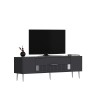 TV Stand Dekolp4 - Anthracite, Silver Anthracite
Silver