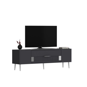 TV Stand Dekolp4 - Anthracite, Silver Anthracite
Silver