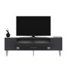 TV Stand Dekolp4 - Anthracite, Silver Anthracite
Silver