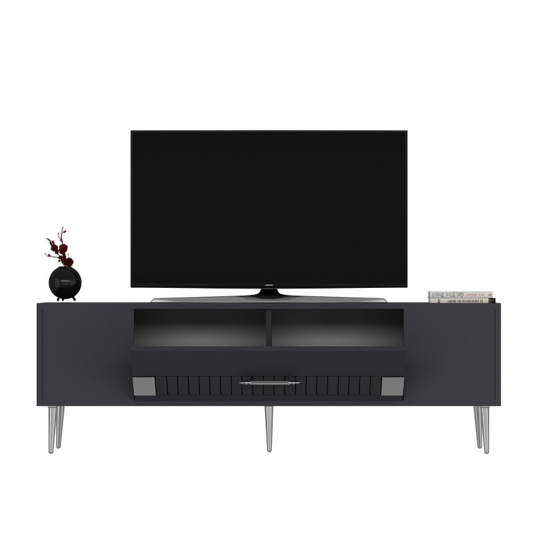 TV Stand Dekolp4 - Anthracite, Silver Anthracite
Silver