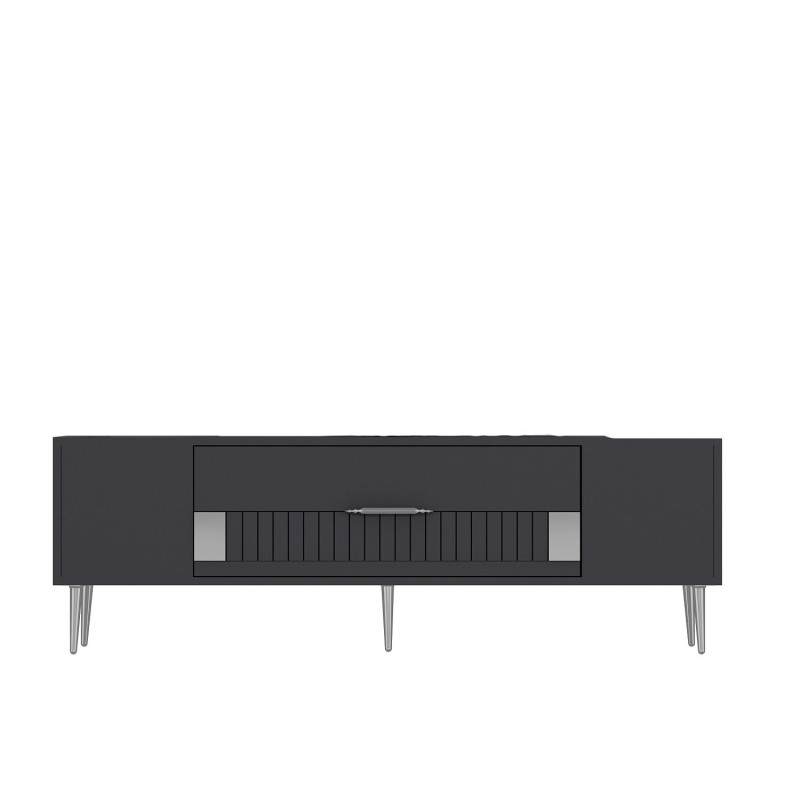 TV Stand Dekolp4 - Anthracite, Silver Anthracite
Silver