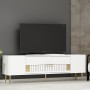 TV Stand Dekolp4 - White, Gold White
Gold