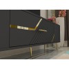 TV Stand Dekolp5 - Anthracite, Gold Anthracite
Gold