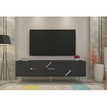 TV Stand Dekolp5 - Anthracite, Silver Anthracite
Silver