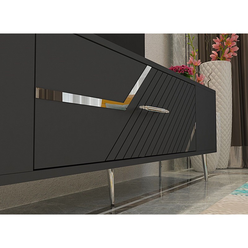 TV Stand Dekolp5 - Anthracite, Silver Anthracite
Silver