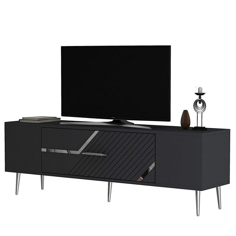 TV Stand Dekolp5 - Anthracite, Silver Anthracite
Silver