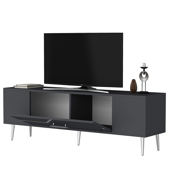 TV Stand Dekolp5 - Anthracite, Silver Anthracite
Silver TV Stand Dekolp5 - Anthracite, Silver Anthracite
Silver