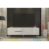 TV Stand Dekolp5 - White, Silver White
Silver