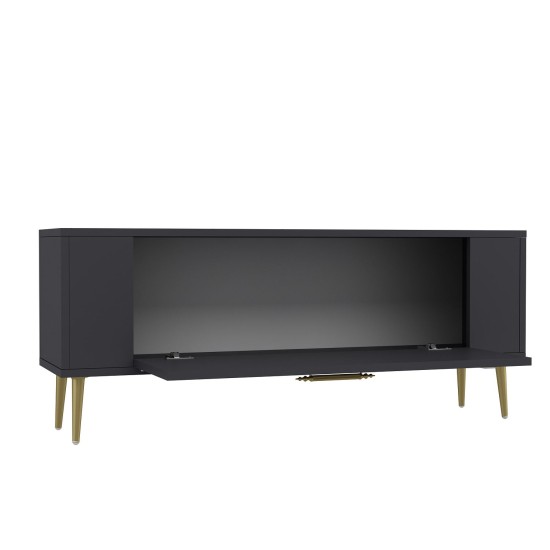 TV Stand Retrolp5 - Anthracite, Gold Anthracite
Gold