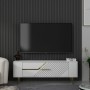 TV Stand Retrolp5 - White, Gold White
Gold