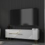 TV Stand Retrolp5 - White, Gold White
Gold