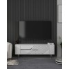 TV Stand Retrolp5 - White, Silver White
Silver