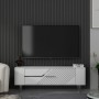 TV Stand Retrolp5 - White, Silver White
Silver