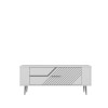 TV Stand Retrolp5 - White, Silver White
Silver