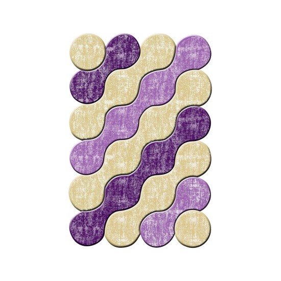 Carpet (50 x 80) Hmnt951 Multicolor