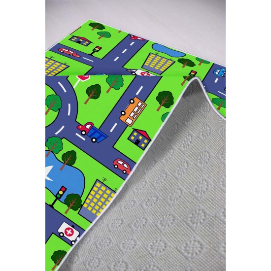 Carpet (60 x 100) HMNT458 Multicolor Carpet (60 x 100) HMNT458 Multicolor