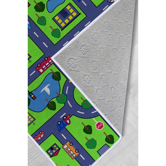 Carpet (60 x 100) HMNT458 Multicolor Carpet (60 x 100) HMNT458 Multicolor