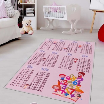 Carpet (50 x 80) HMNT466 Multicolor