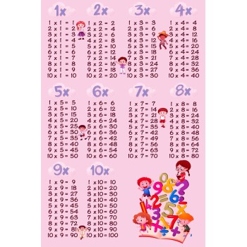 Carpet (50 x 80) HMNT466 Multicolor