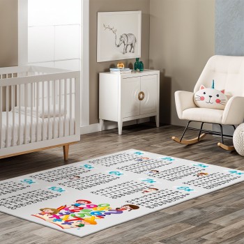 Carpet (50 x 80) HMNT467 Multicolor