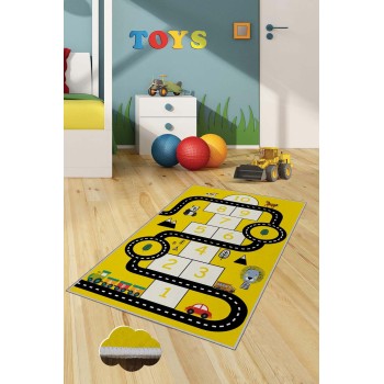 Carpet (50 x 80) HMNT472 Multicolor