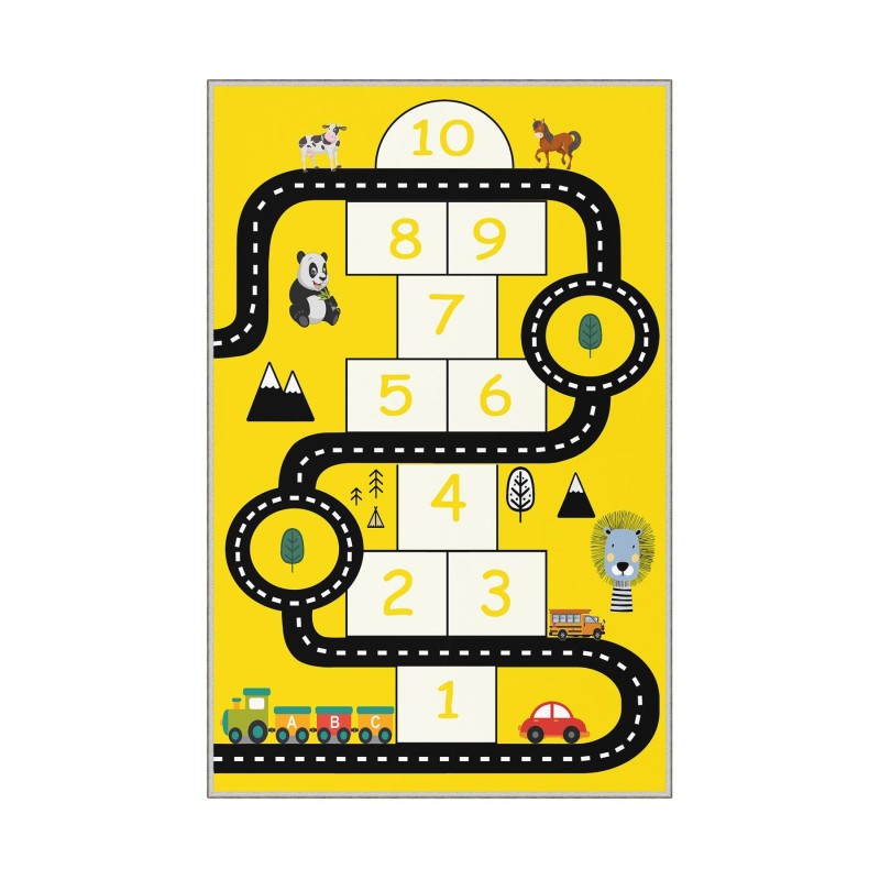 Carpet (50 x 80) HMNT472 Multicolor