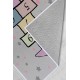 Hall Carpet (100 x 150) HMNT522 Multicolor Conceptum Hypnose Hall Carpet (100 x 150) HMNT522 Multicolor