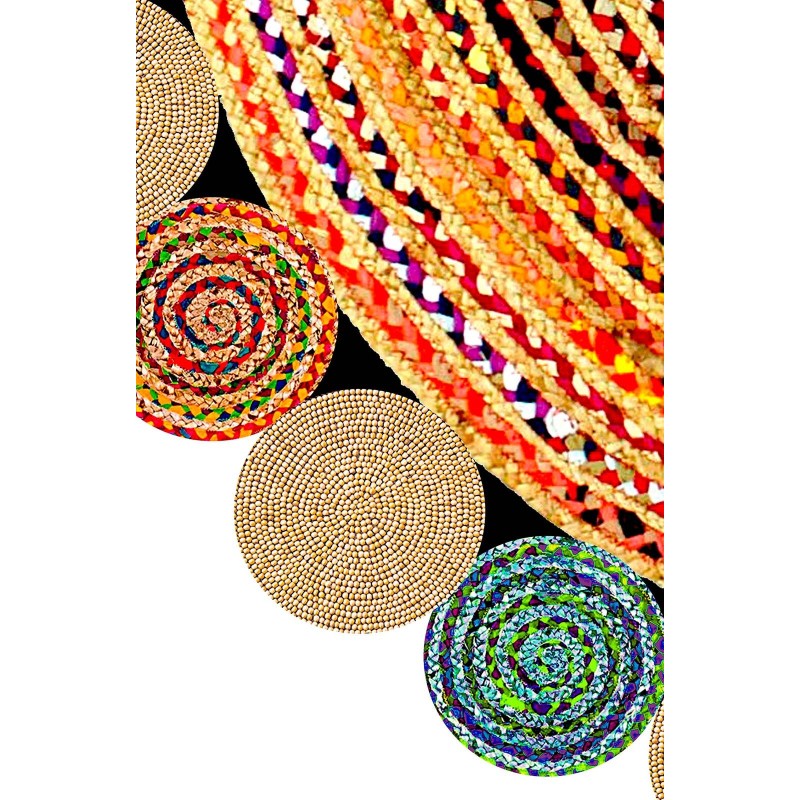 Conceptum Hypnose Carpet (60 cm) HMNT933 Multicolor