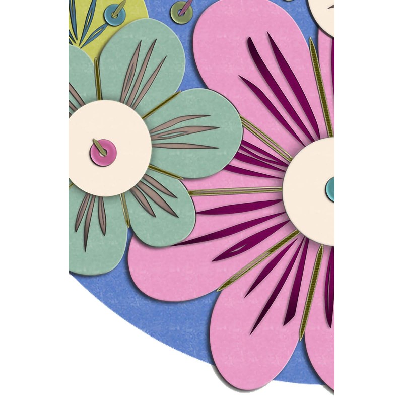 Conceptum Hypnose Carpet (60 x 60) HMNT936 Multicolor