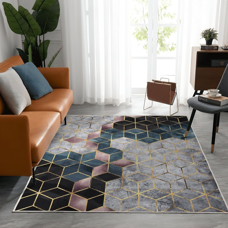 Conceptum Hypnose Hall Carpet (100 x 150) Hmnt774 Multicolor