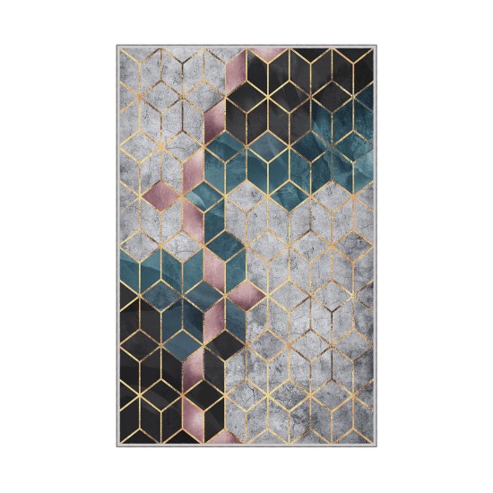 Hall Carpet (100 x 200) Hmnt774 Multicolor Conceptum Hypnose Hall Carpet (100 x 200) Hmnt774 Multicolor